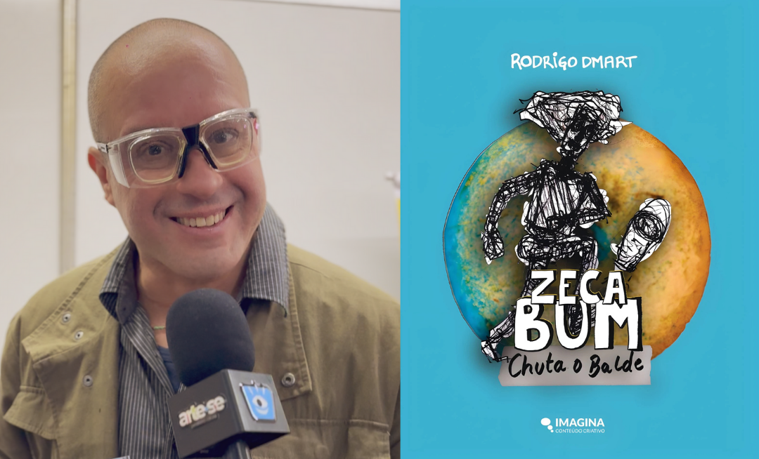 Feira do Livro: Rodrigo dMart lança nova obra da série “Zeca Bum”