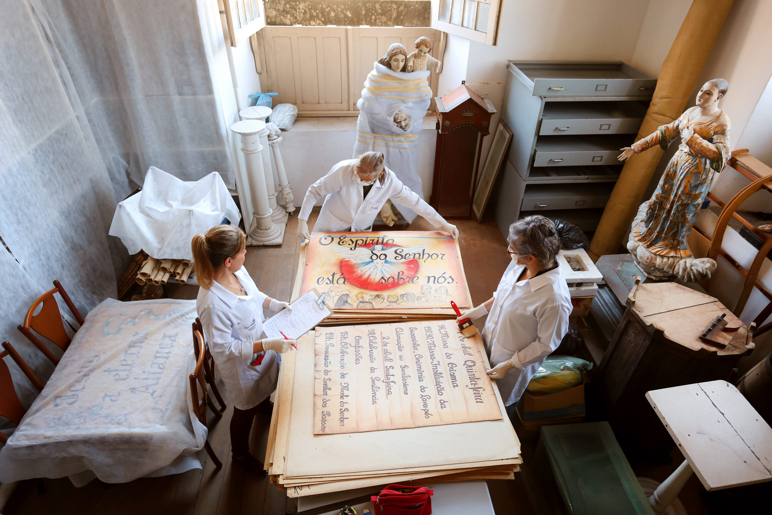 Qualificação da Reserva Técnica recupera capítulos da história da Catedral de Pelotas