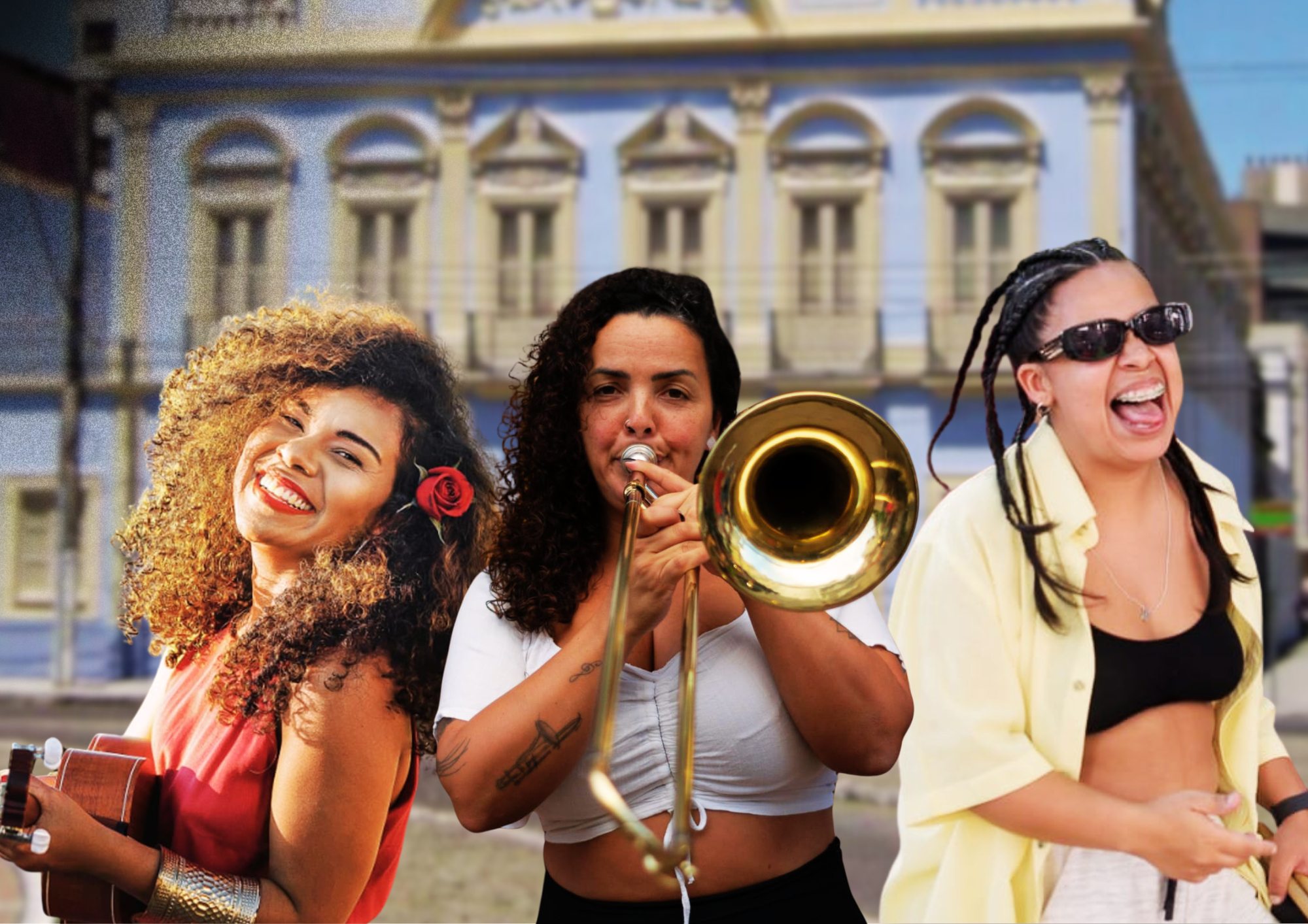 Batucantada realiza oficina com artistas de Porto Alegre