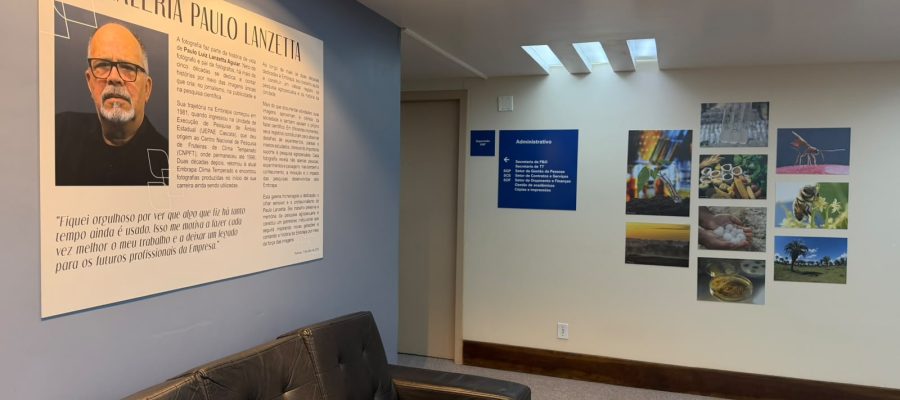 Embrapa cria galeria em homenagem ao fotógrafo Paulo Lanzetta